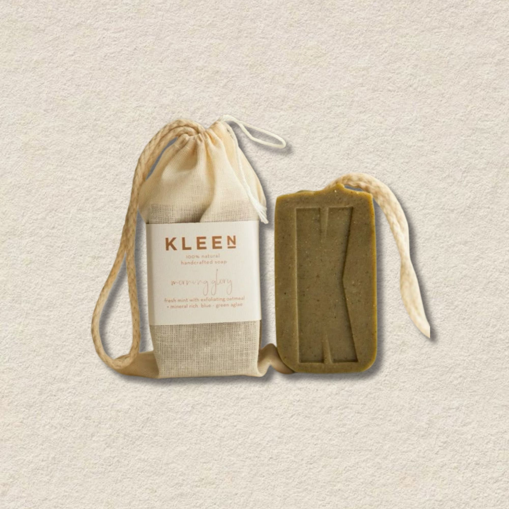 KLEEN Morning Glory Rope Soap