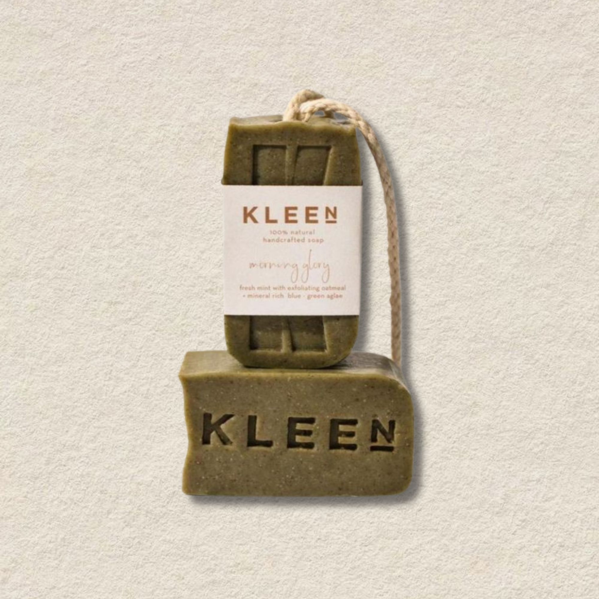 KLEEN Matcha Mineral Rope Soap