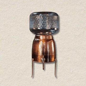 Copper & Glass Water Dispenser