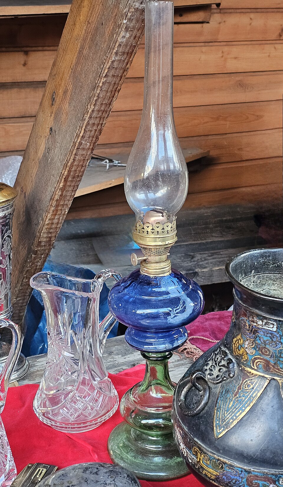 Oil Lamp - Hurricane Style